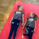 Gymnastikmåtte - rød 180x120 cm.