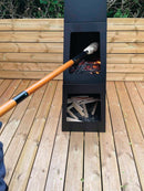 Bon-Fire Snobrødspind i sort emalje - Billede 1