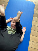 Gynmastikmåtte - Blå ( 140 x 60 cm)