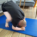 Gymnastikmåtte - Blå 120x60 cm.