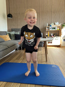 Gymnastikmåtte - Blå 120x60 cm.