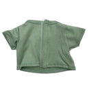 Dukketøj, T-shirt Grøn str. 32-37 - tshirt bagfra