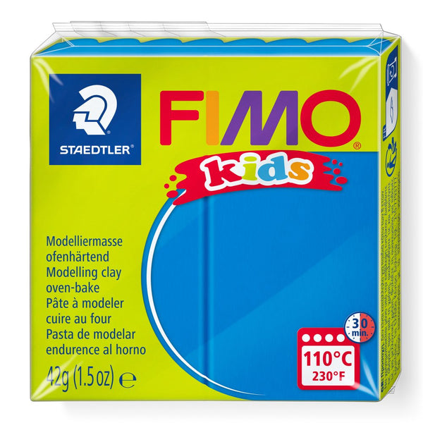 FIMO Kids modellervoks, Blå, 42 gram - Billede 1