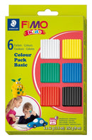 FIMO Kids modellervoks, Sampak 6 stk.  - Billede 1