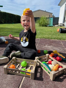 Ecoiffier - Frugt ELLER Grønt - 1 kasse - 32 dele