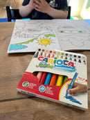 Tuscher maxi 12 stk forskellige farver