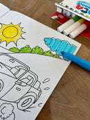 Tuscher maxi 12 stk forskellige farver