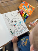 Tuscher m/børnegreb + ventil i låg - 12 farver