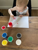 Fingermaling - 6 stk á 80 ml. - Carioca