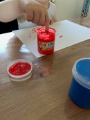 Fingermaling - 6 stk á 80 ml. - Carioca