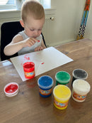 Fingermaling - 6 stk á 80 ml. - Carioca