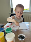 Fingermaling - 6 stk á 80 ml. - Carioca