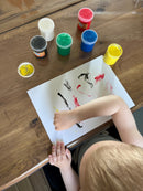 Fingermaling - 6 stk á 80 ml. - Carioca