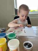 Fingermaling - 6 stk á 80 ml. - Carioca