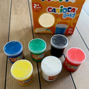 Fingermaling - 6 stk á 80 ml. - Carioca