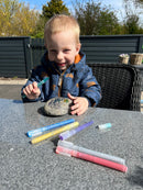 Panduro Sten tusch med glimmer 6stk. ass