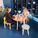 Legebord Ø60 - Blush - FLEXA