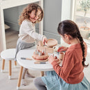 Legebord Ø60 - Hvid - FLEXA