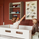 Reol m/3 hylder Natural Green - FLEXA