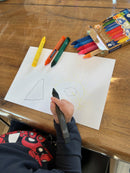 STAEDTLER - Noris Jumbo Farvekridt - 9 stk