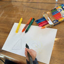 STAEDTLER - Noris Jumbo Farvekridt - 9 stk