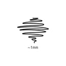 Noris farvetusser 1 mm, 144 stk i kasse  - Billede 1