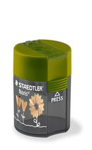 Blyantspidser dobbelt grøn - Billede 1