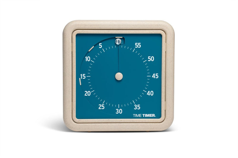 Time Timer, MELLEM Retro Eco Edition Blå - Billede 1