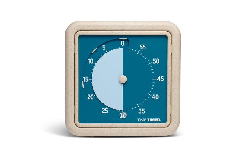 Time Timer, MELLEM Retro Eco Edition Blå - Billede 1