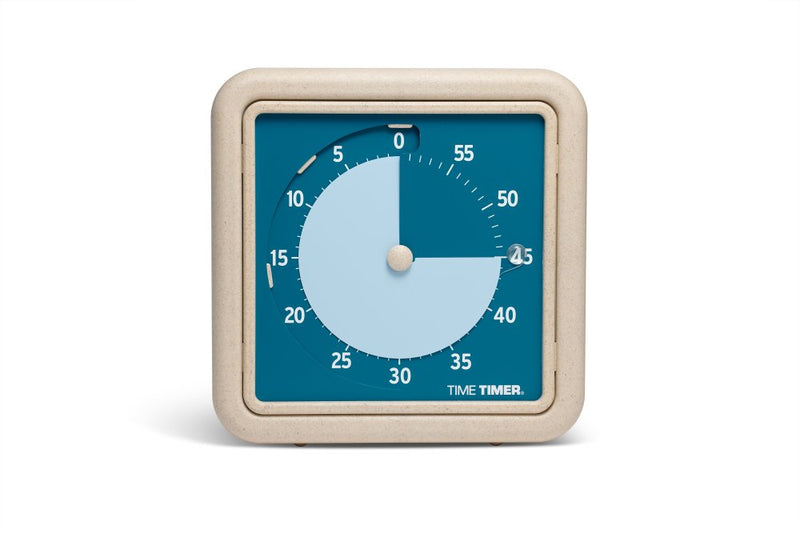 Time Timer, MELLEM Retro Eco Edition Blå - Billede 1