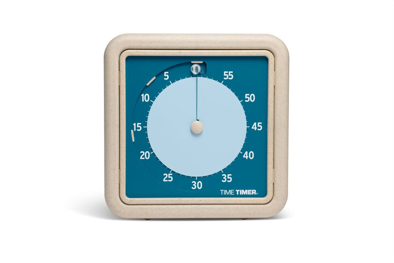 Time Timer, MELLEM Retro Eco Edition Blå - Billede 1