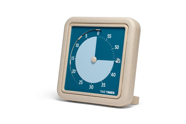 Time Timer, MELLEM Retro Eco Edition Blå - Billede 1