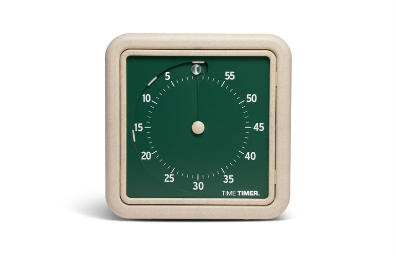 Time Timer MELLEM Retro Eco Edition Grøn - Billede 1