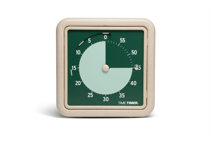 Time Timer MELLEM Retro Eco Edition Grøn - Billede 1