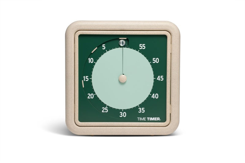 Time Timer MELLEM Retro Eco Edition Grøn - Billede 1