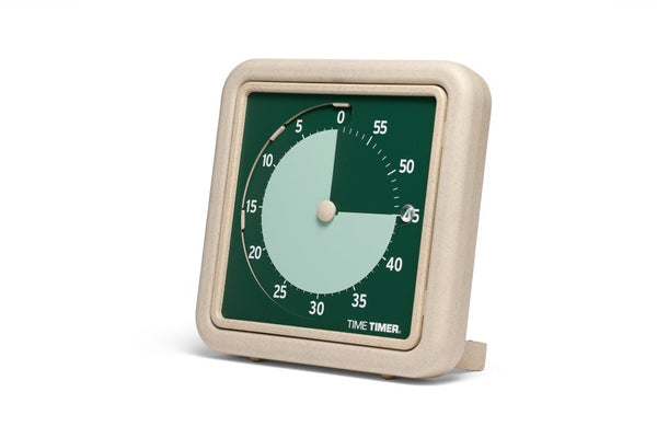 Time Timer MELLEM Retro Eco Edition Grøn - Billede 1