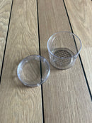 Insektglas m. lup og ventilerende huller i låget