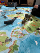 Ultra Soft Legetøj - Motiv af verden - Achoka - Fra 1 år