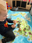 Ultra Soft Legetøj - Motiv af verden - Achoka - Fra 1 år