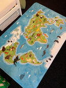 Ultra Soft Legetøj - Motiv af verden - Achoka - Fra 1 år