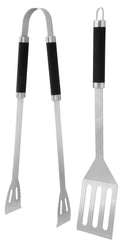 Grilltangssæt, rustfrit stål - Billede 1