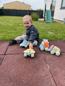 Dantoy - Pastel - Sandkassekøretøj - 1 stk - 17 cm