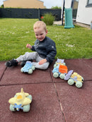 Dantoy - Pastel - Sandkassekøretøj - 1 stk - 17 cm