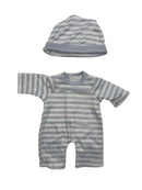 Dukketøj, Stribet heldragt Str. 32-37 