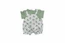 Dukketøj, T-shirt og overall Str. 32-37 