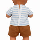 Legebyen - Dukketøj 32-37 cm - Bluse og shorts