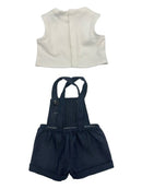 Dukketøj, T-shirt & Overall  Str. 38-41 