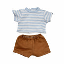 Dukketøj, Bluse og shorts Str. 38-41 - Billede 1