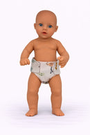 Dukketøj, Bleunderbukser ass. Str. 38-41 - dukke front