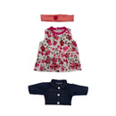 Dukketøj, Kjole & denimjakke Str. 38-41 